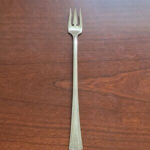 Vintage Peerless Silver Plate Seafood Fork Antique